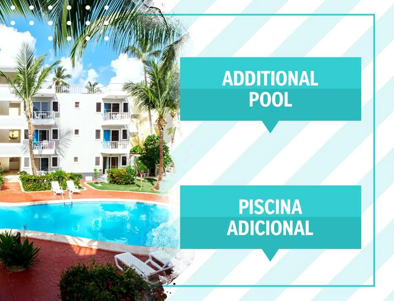 Rooftop Pool Ducassi Stuios Suites Los Corales Hotel Beach Club & Spa Punta Cana